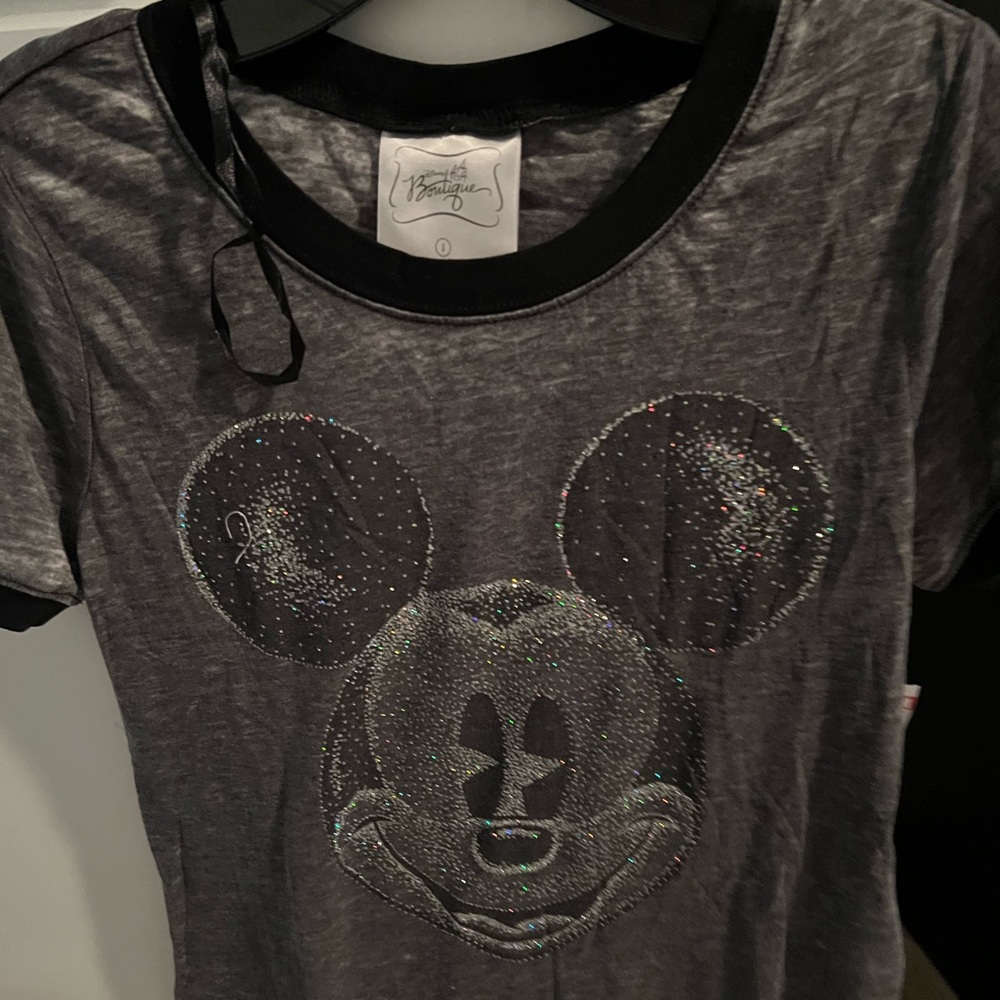 Mickey Mouse Sequined Shirt